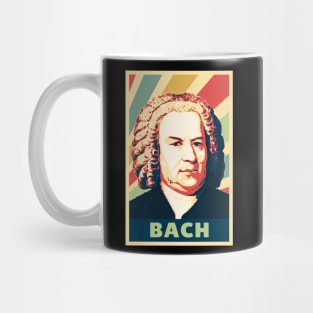 Johann Sebastian Bach Vintage Colors Mug